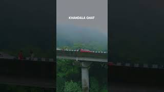 monsoon season Khandala ghat 2023 |#tranding #travelsphere #shortsvideo #drone #waterfalls #monsoon