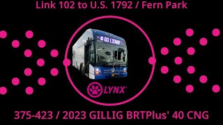 375-423 on Link 102 to U.S. 1792 / Fern Park