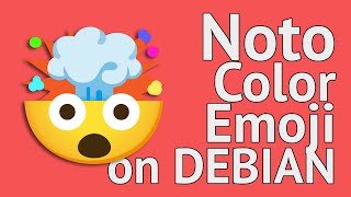 How Install & Uninstall Google Noto Color Emoji on Debian Based Systems #Shorts