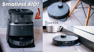 DEEBOT T30 PRO OMNI: The MOST Compact AIO Robot Vacuum with 11000Pa Suction Power!