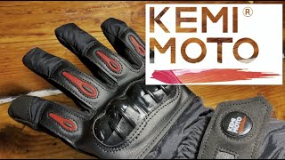 BUDGET Motorcycle Gloves from KEMIMOTO. Any good? Cheap Amazon bargain.