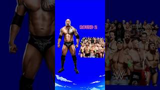 Big show & The Rock & Goldberg vs wwe all wrestlers (1vs1) comparison #wwe #therock #goldberg