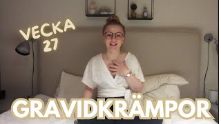 GRAVID VECKA 27 | Jag är andfådd, trött och har foglossning!