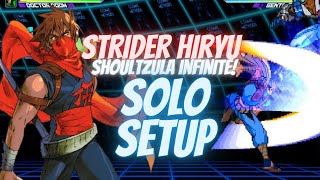 MvC2 - Strider Hiryu Shoultzula Infinite - Solo Flying Screen Setup