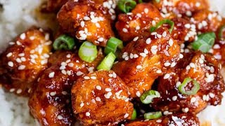 The best crispy sticky sesame chicken recipe#chinesefood#stickychicken #tiktokfood#recipes#shorts