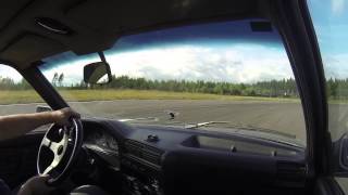 Motopark. Virtasalmi. Finland 2.06 lap on BMW E30 318is Touring