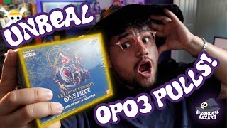 UNREAL Pulls! One Piece TCG : Pillars of Strength OP03 Unboxing