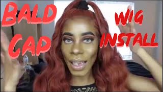 Synthetic Wigs Are Stepping They Game Up| Sapphire Wigs| Amazon Wig| Bald Cap Method