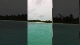 Kite Surfer, Kuredu Island, Maldives