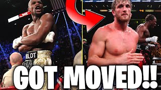 Logan Paul vs Floyd Mayweather Got MOVED???