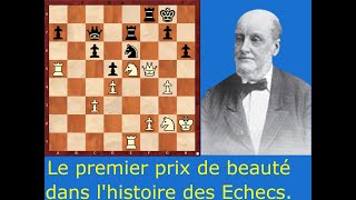 Le premier prix de beauté de l'histoire des échecs