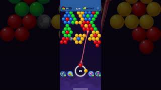 Bubble pops shooter - level   193 #puzzlegame #games #bubbleshooter