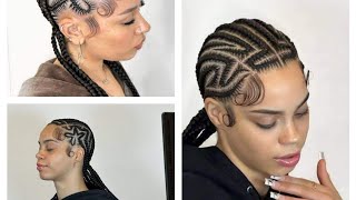 GORGEOUS BEAUTIFUL BRAIDS AND CORNROWS FOR BLACK LADIES #braids #cornrows #ghanaweaving #hairstyles