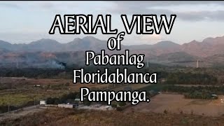 AERIAL View of Pabanlag Floridablanca Pampanga Philippines.