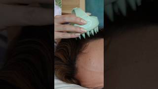 SO RELAXING Head Massage #asmrrealperson #asmrhairbrushing #asmrhairplay #asmrscalpscratching #asmr