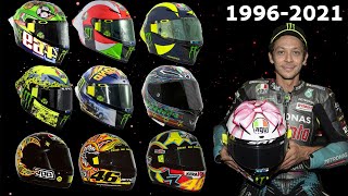 Valentino Rossi Helmet Collection (1996 to 2021) | Special Helmets | Misano | Mugello