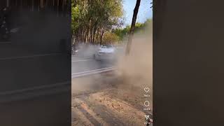 Porsche Panamera crash #automobile#porsche#crash