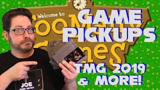 Game Pickups - July 2019 - Too Many Games 2019 & More! - Joe Goes Retro