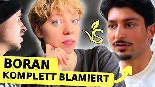 Boran trifft auf Veganer und es wird Roh-Peinlich