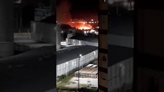 Incendio en Dock Sud 24/9/2020