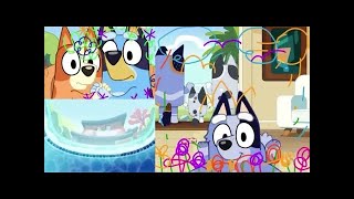 Bluey season 3 - Faceytalk | Phone falling in to the pool scene 🤣