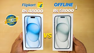 Buying iPhone in Flipkart BBD Sale Vs Offline - Which one is better ?