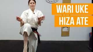 Tutorial Wari Uke, Hiza Ate (Técnica de Sesan y Sechin)