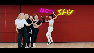 (있지) ITZY - NOT SHY Dance Practice with Scribble Effect