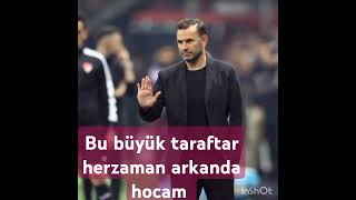 Bazen sessizlik iyidir l Arkandayız hocam asla yanlız değilsin #okanburuk #galatasaray