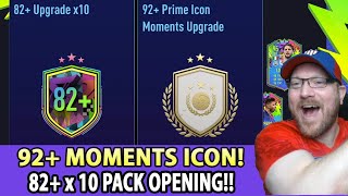 🔴⚽ LIVE NOW - 92+ Prime Icon Moments RoulettePack Opening - 82+ x 10 SBC New 6 pm Content FIFA 21