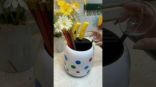 Kitchen organisation made easy - amazing rotating chopsticks barrel #gadgets #viralvideo #shorts