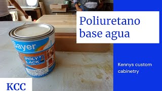 Poliuretano base agua de sayer lack