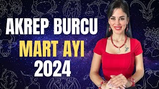 AKREP BURCU MART AYINDA NELER BEKLİYOR? #astrolog #hayriyetash #mart2024