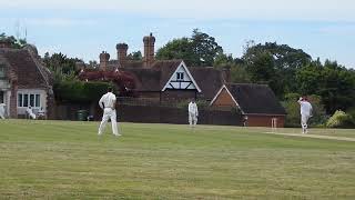 Benenden Cricket- the sounds of an English summer afternoon in Kent , the village green in June 2024