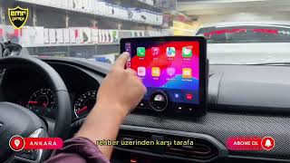 Dacia Sandero range rover tip android multimedya carplay ekran