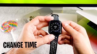 How To Change Time On Apple Watch 10