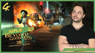 BEYOND GOOD & EVIL 20th ANNIVERSARY - LET'S PLAY - PART.03 (REPLAY TWITCH)