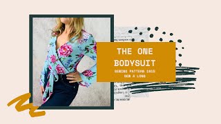 Pattern #1915 The One Bodysuit Wrap Front Sew-A-Long