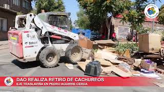 RETIRO EXITOSO DE CACHUREOS EN EJE TRASLAVIÑA