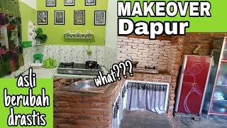 DEKORASI DAPUR NUANSA HIJAU SEDERHANA TAPI CANTIK