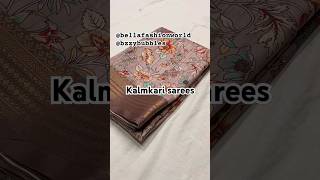 kalmkari sarees#shorts#shortfeed#ytshorts#sarees