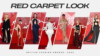 Celebrities Rock the Red Carpet at British Fashion Awards 2023