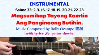 [INSTRUMENTAL Ver 2] for 25 August 2024 Mass | Salmo 33: Magsumikap Tayong Kamtin Ang Panginoong...