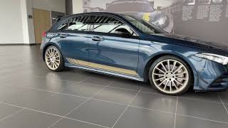 Mercedes-AMG A 35 Edition 1 Hatchback Denim Blue (Interior & Exterior)