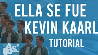 Se fue 😞 kevin kaarl tutorial guitarra como tocar