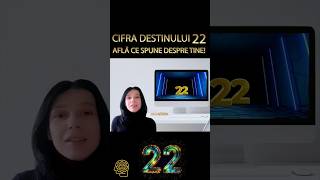 CIFRA DESTINULUI 22- CE arata NUMEROLOGIA Despre Tine #shorts