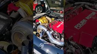 heavily modified Mazda Rx-7 With F1 noise #rx7  #mazda