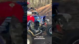 Yamaha yfz450 hill climb