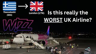 Trip Report | Wizz Air UK | Airbus A321neo | Thessaloniki (SKG) - London (LTN)