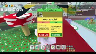 Is This Rare In Moon Amulets? (Bee Swarm SImulator) (Roblox)